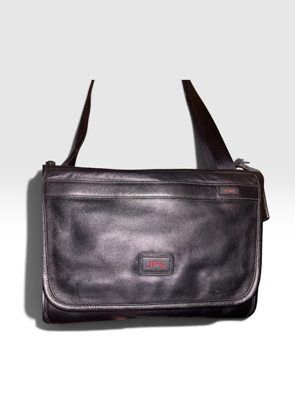 TUMI Alpha Nappa Leather Messenger bag